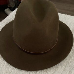 Classic Brown Fedora Hat
